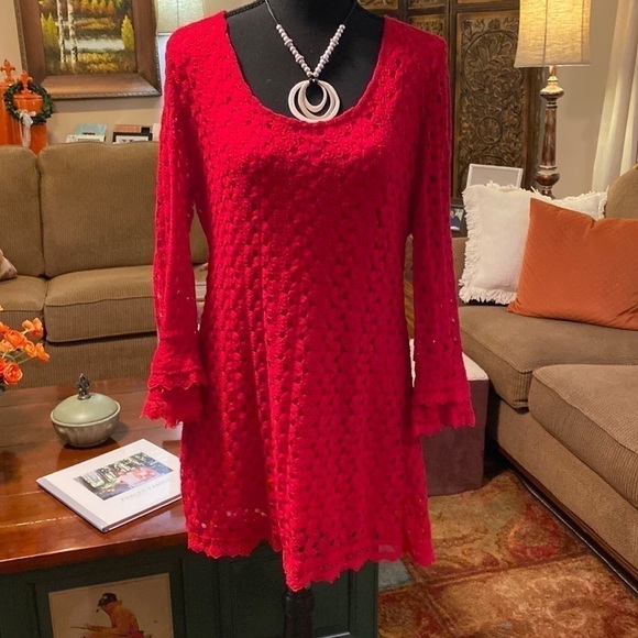 Sand Studio Tops - Sand Studio Fully Lined Medium 100% Cotton Tunic/Mini Dress